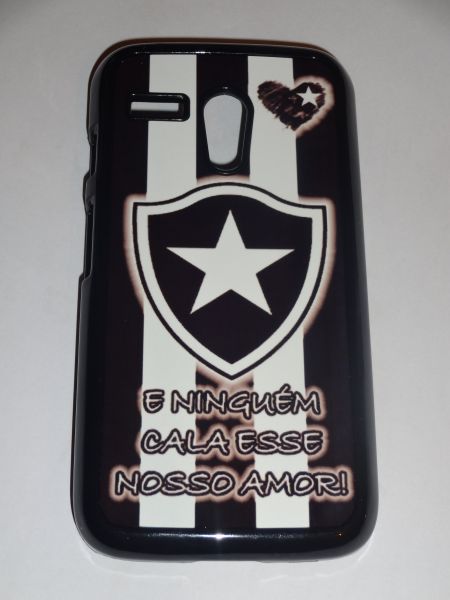 Capa Celular Moto G - Botafogo